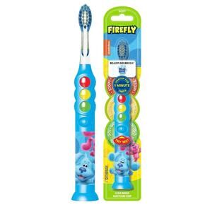 Firefly BLUE’S CLUES Ready Go Brush Light Up Timer Soft Toothbrush Suction Cup